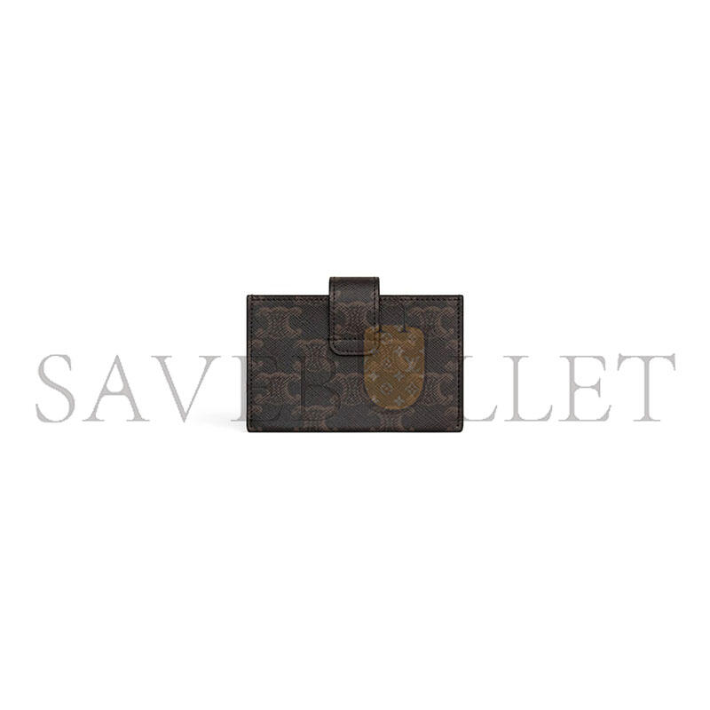 Ce1i*e accordeon card holder nino in triomphe canvas 10n842cqh.04lu (11*7*2.5cm)